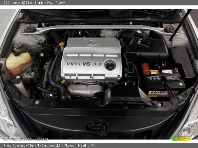 Starlight Pearl / Ivory 2004 Lexus ES 330