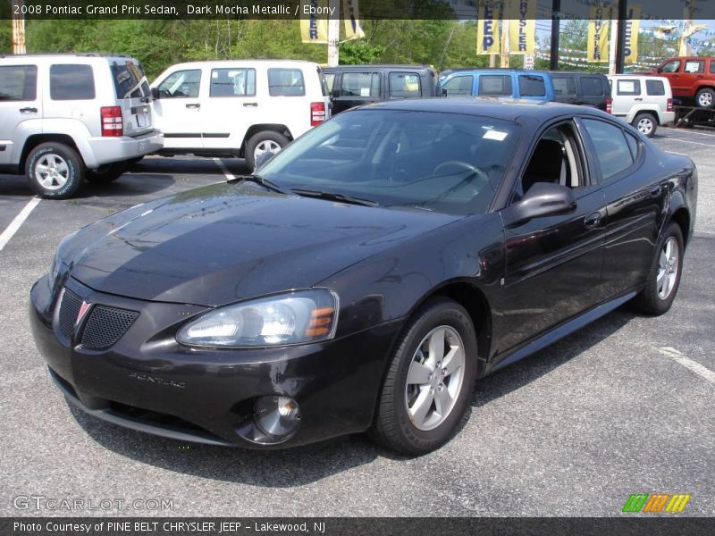 Dark Mocha Metallic / Ebony 2008 Pontiac Grand Prix Sedan