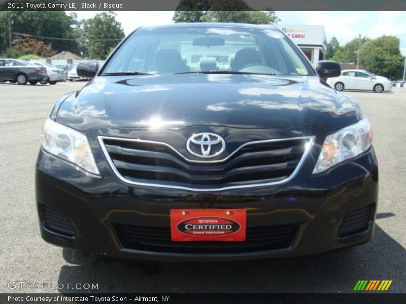 Black / Bisque 2011 Toyota Camry LE