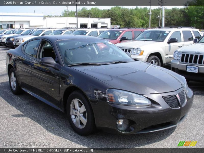Dark Mocha Metallic / Ebony 2008 Pontiac Grand Prix Sedan