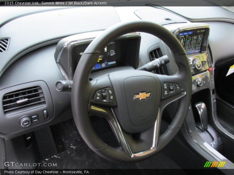 Summit White / Jet Black/Dark Accents 2015 Chevrolet Volt