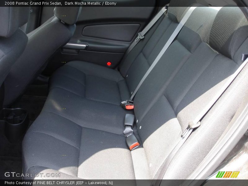 Dark Mocha Metallic / Ebony 2008 Pontiac Grand Prix Sedan