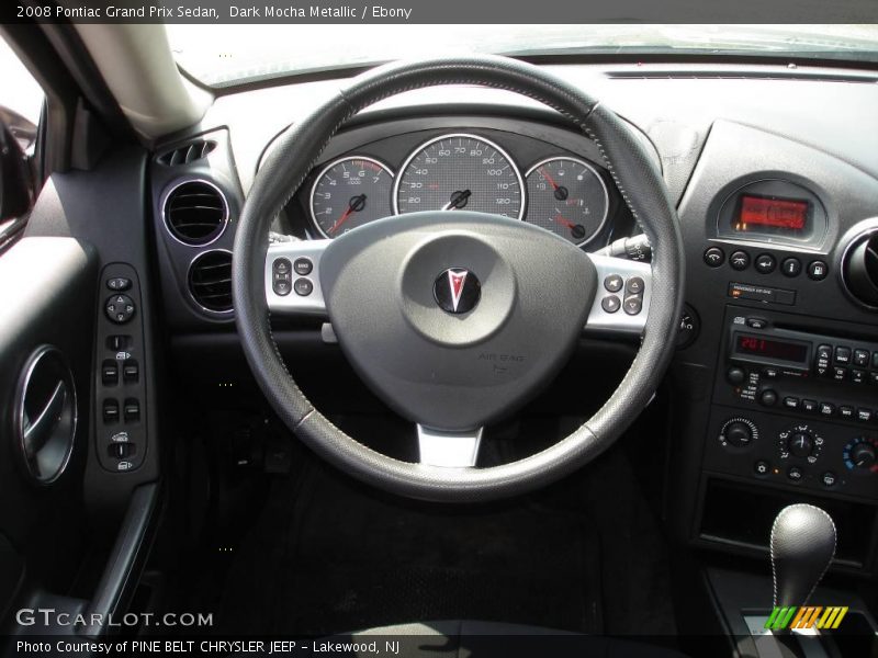 Dark Mocha Metallic / Ebony 2008 Pontiac Grand Prix Sedan