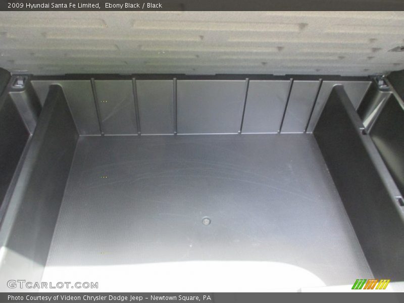 Ebony Black / Black 2009 Hyundai Santa Fe Limited