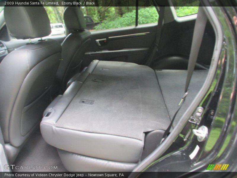 Ebony Black / Black 2009 Hyundai Santa Fe Limited