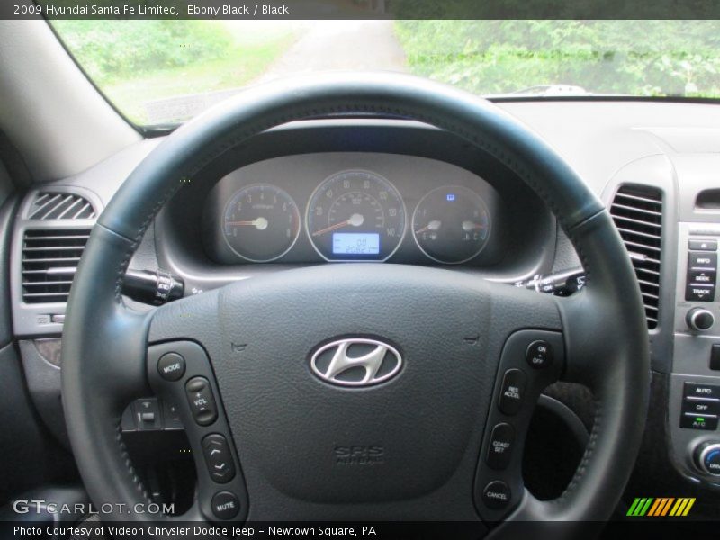  2009 Santa Fe Limited Steering Wheel