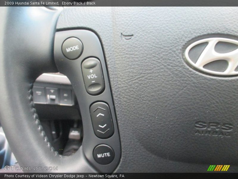 Controls of 2009 Santa Fe Limited
