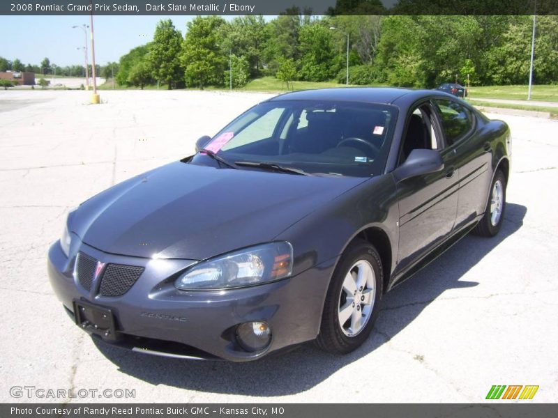 Dark Slate Metallic / Ebony 2008 Pontiac Grand Prix Sedan