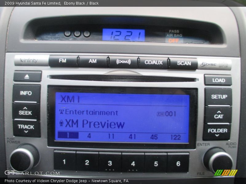 Audio System of 2009 Santa Fe Limited