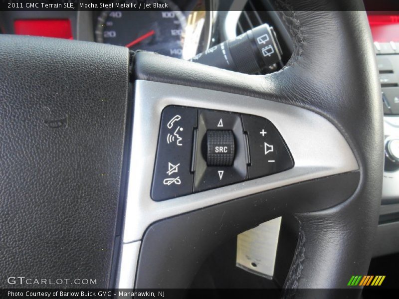 Mocha Steel Metallic / Jet Black 2011 GMC Terrain SLE