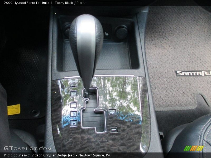  2009 Santa Fe Limited 5 Speed Shiftronic Automatic Shifter