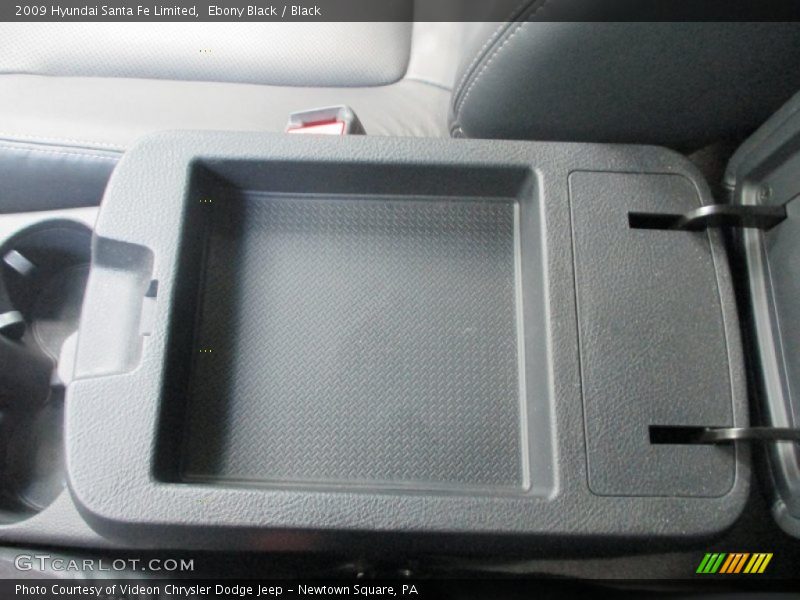 Ebony Black / Black 2009 Hyundai Santa Fe Limited