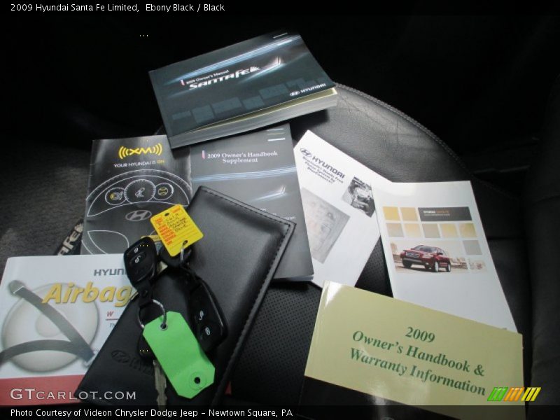Books/Manuals of 2009 Santa Fe Limited