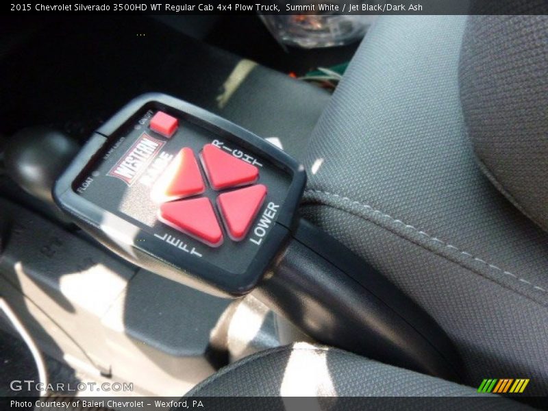 Controls of 2015 Silverado 3500HD WT Regular Cab 4x4 Plow Truck