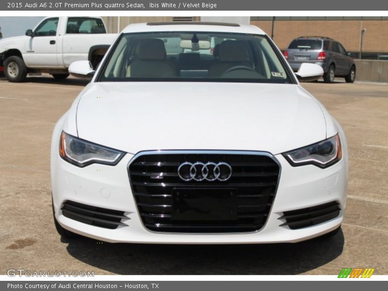 Ibis White / Velvet Beige 2015 Audi A6 2.0T Premium Plus quattro Sedan
