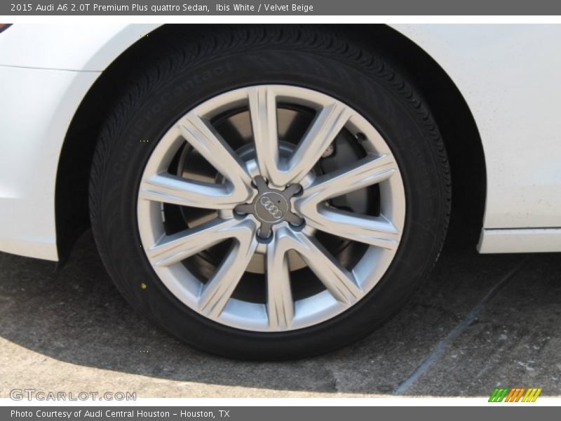 Ibis White / Velvet Beige 2015 Audi A6 2.0T Premium Plus quattro Sedan