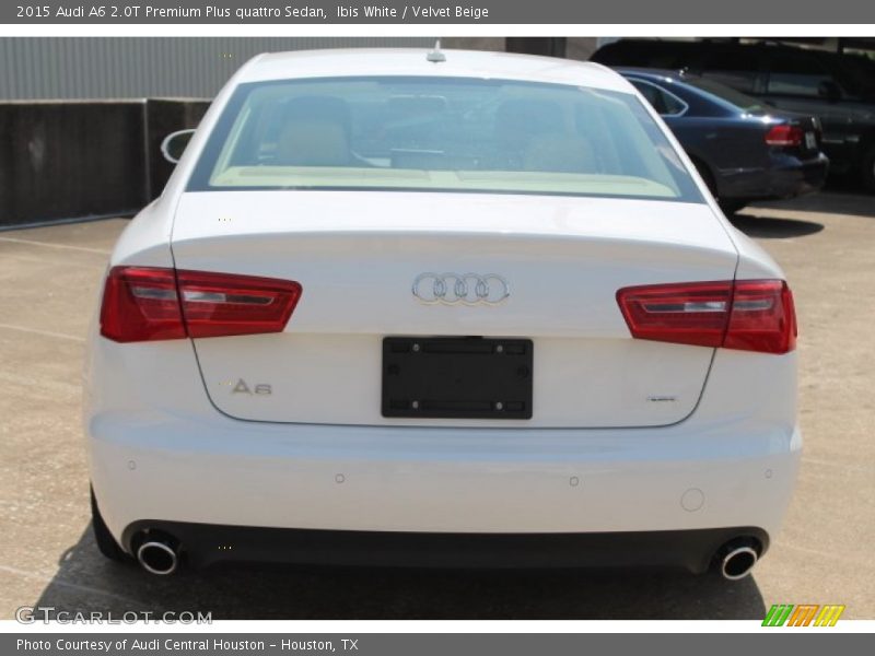 Ibis White / Velvet Beige 2015 Audi A6 2.0T Premium Plus quattro Sedan