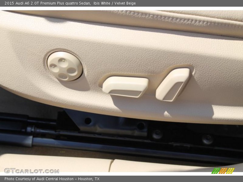 Ibis White / Velvet Beige 2015 Audi A6 2.0T Premium Plus quattro Sedan