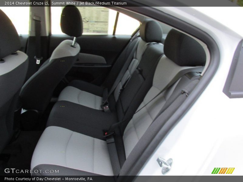 Summit White / Jet Black/Medium Titanium 2014 Chevrolet Cruze LS