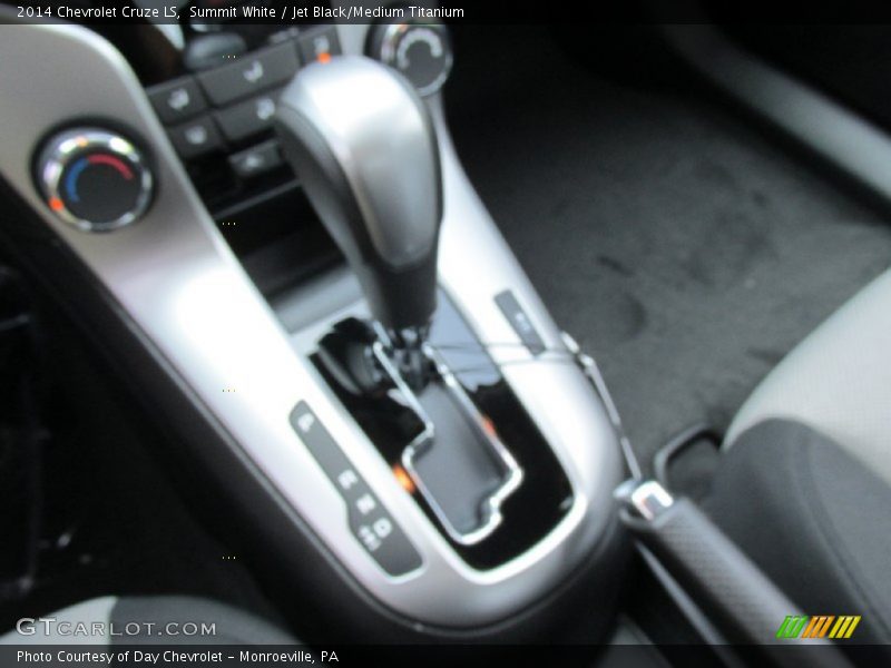 Summit White / Jet Black/Medium Titanium 2014 Chevrolet Cruze LS