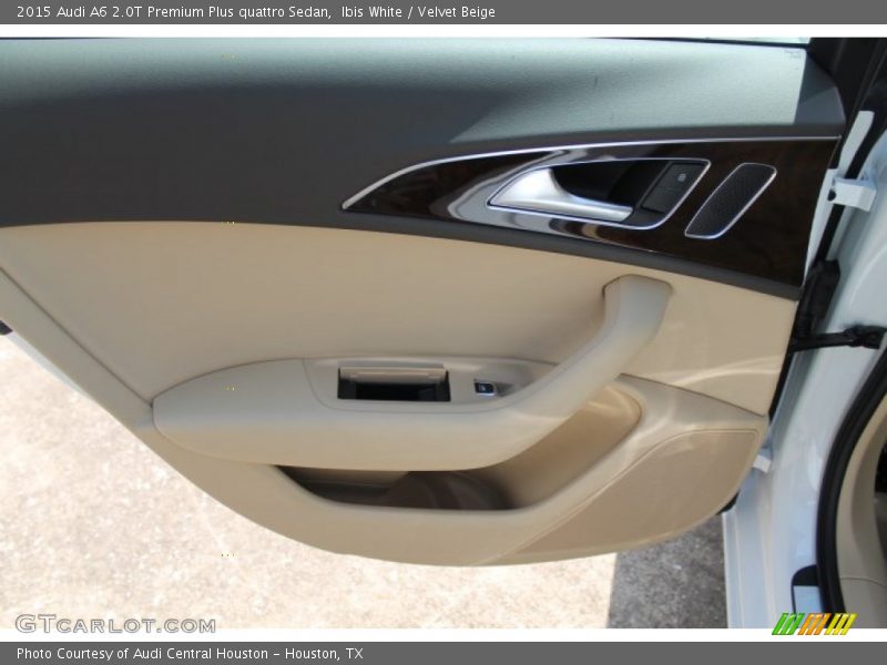 Ibis White / Velvet Beige 2015 Audi A6 2.0T Premium Plus quattro Sedan