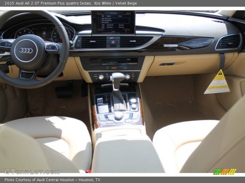Ibis White / Velvet Beige 2015 Audi A6 2.0T Premium Plus quattro Sedan