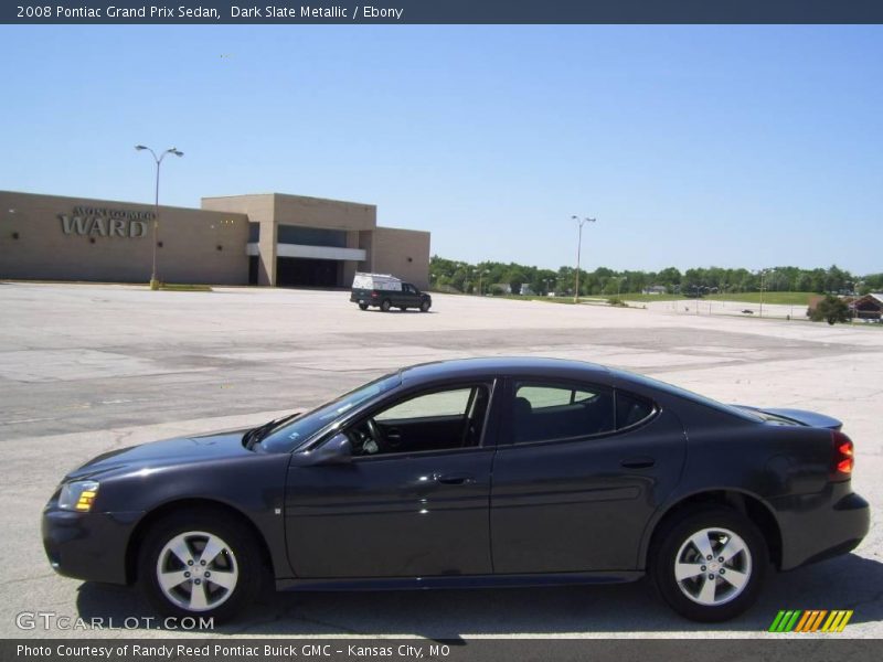 Dark Slate Metallic / Ebony 2008 Pontiac Grand Prix Sedan