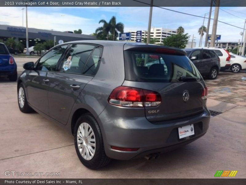 United Gray Metallic / Titan Black 2013 Volkswagen Golf 4 Door