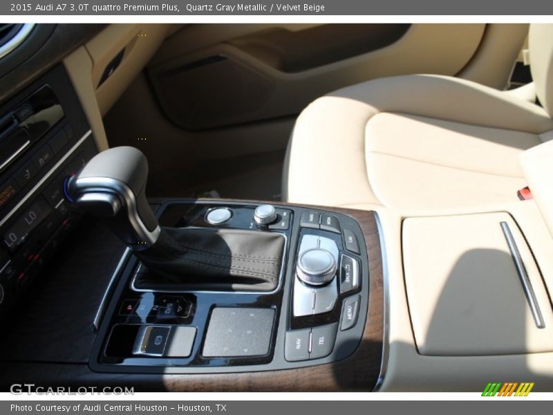Quartz Gray Metallic / Velvet Beige 2015 Audi A7 3.0T quattro Premium Plus