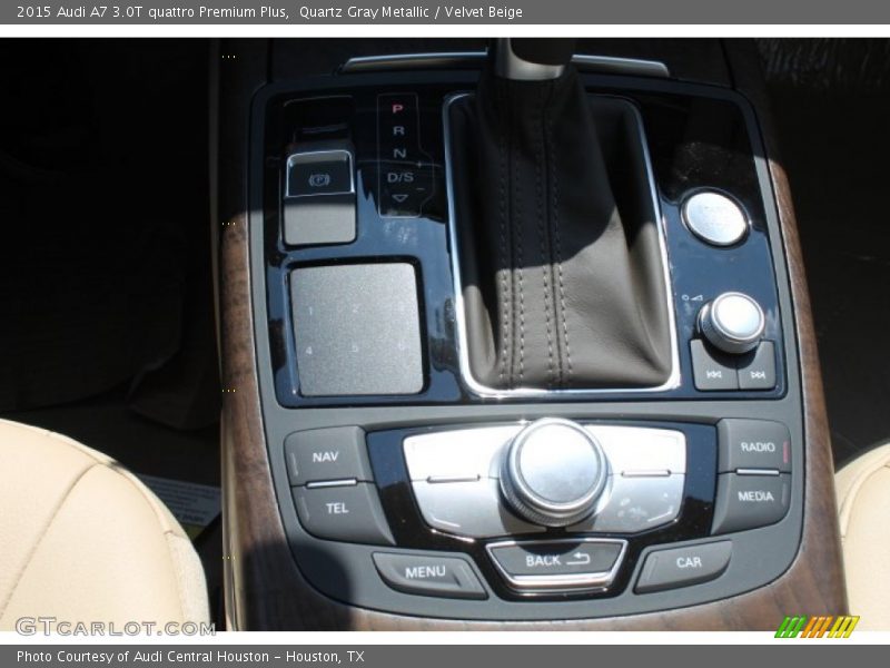 Quartz Gray Metallic / Velvet Beige 2015 Audi A7 3.0T quattro Premium Plus