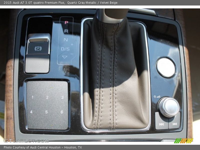 Quartz Gray Metallic / Velvet Beige 2015 Audi A7 3.0T quattro Premium Plus