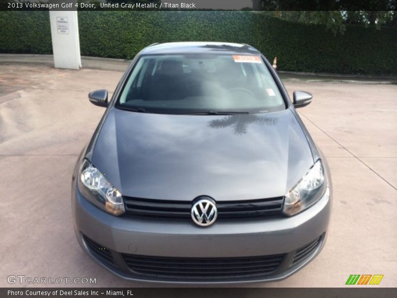 United Gray Metallic / Titan Black 2013 Volkswagen Golf 4 Door