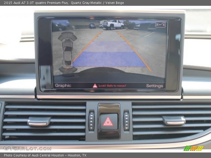 Quartz Gray Metallic / Velvet Beige 2015 Audi A7 3.0T quattro Premium Plus