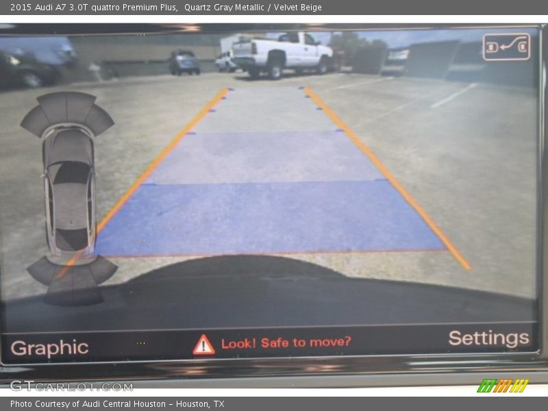 Quartz Gray Metallic / Velvet Beige 2015 Audi A7 3.0T quattro Premium Plus