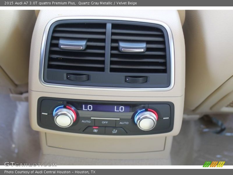 Quartz Gray Metallic / Velvet Beige 2015 Audi A7 3.0T quattro Premium Plus