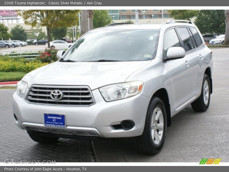 Classic Silver Metallic / Ash Gray 2008 Toyota Highlander