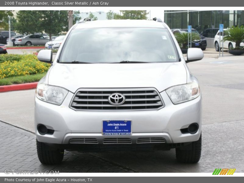 Classic Silver Metallic / Ash Gray 2008 Toyota Highlander