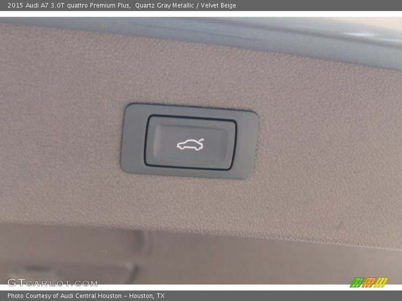 Quartz Gray Metallic / Velvet Beige 2015 Audi A7 3.0T quattro Premium Plus