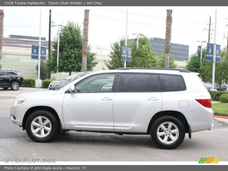Classic Silver Metallic / Ash Gray 2008 Toyota Highlander