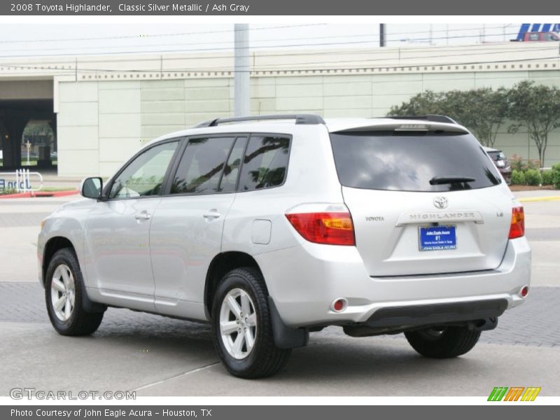 Classic Silver Metallic / Ash Gray 2008 Toyota Highlander