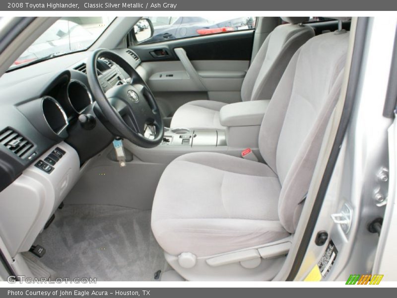 Classic Silver Metallic / Ash Gray 2008 Toyota Highlander