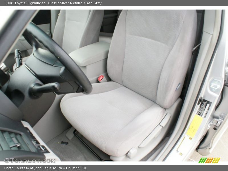 Classic Silver Metallic / Ash Gray 2008 Toyota Highlander