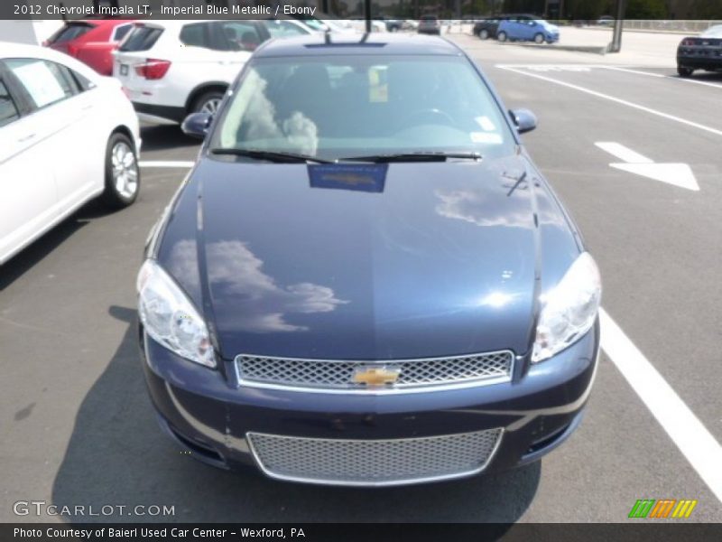 Imperial Blue Metallic / Ebony 2012 Chevrolet Impala LT