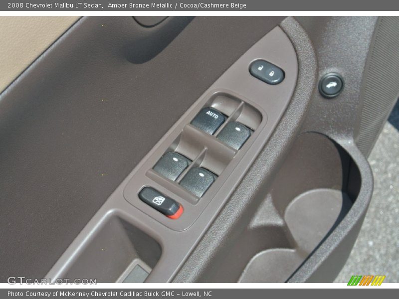 Amber Bronze Metallic / Cocoa/Cashmere Beige 2008 Chevrolet Malibu LT Sedan