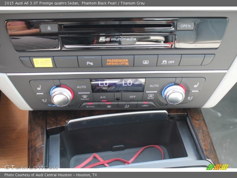 Controls of 2015 A6 3.0T Prestige quattro Sedan
