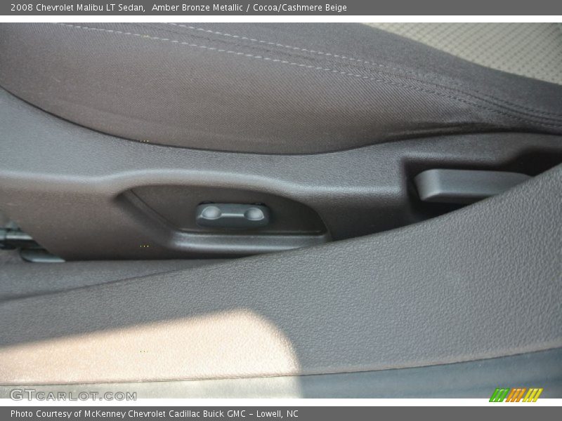 Amber Bronze Metallic / Cocoa/Cashmere Beige 2008 Chevrolet Malibu LT Sedan