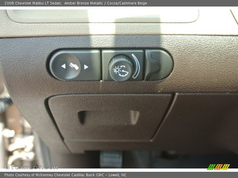 Amber Bronze Metallic / Cocoa/Cashmere Beige 2008 Chevrolet Malibu LT Sedan