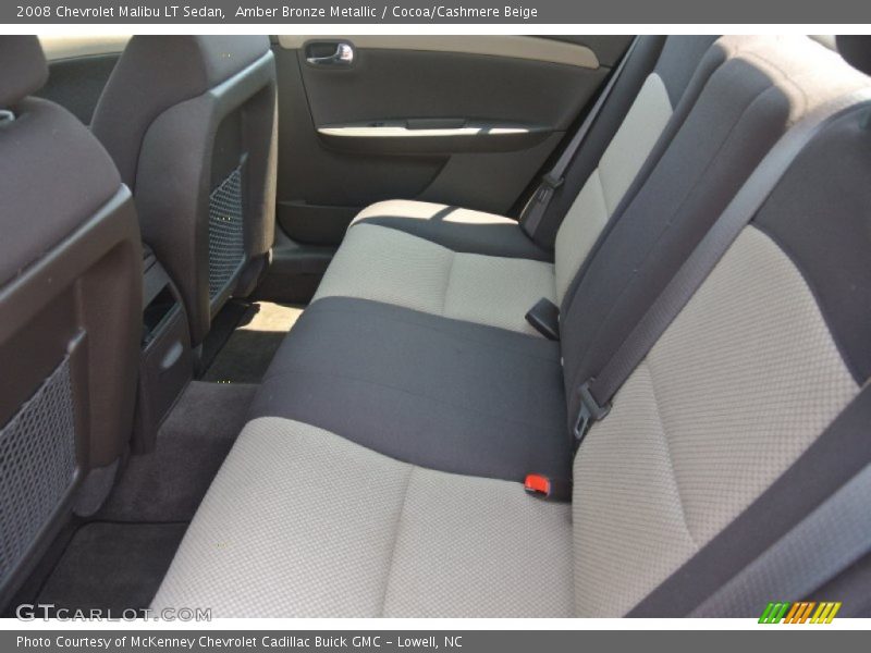 Amber Bronze Metallic / Cocoa/Cashmere Beige 2008 Chevrolet Malibu LT Sedan