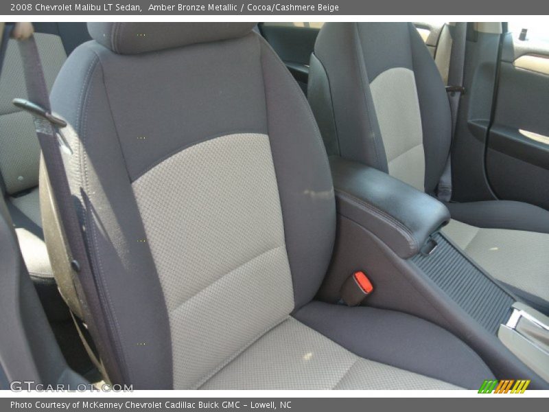 Amber Bronze Metallic / Cocoa/Cashmere Beige 2008 Chevrolet Malibu LT Sedan