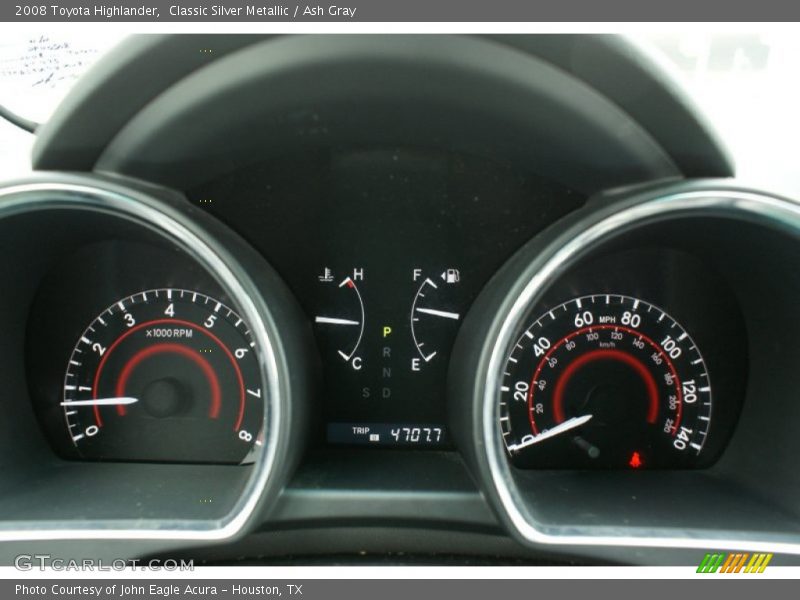 Classic Silver Metallic / Ash Gray 2008 Toyota Highlander
